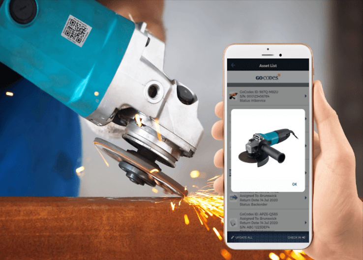 GoCodes Asset Tracking product screenshot