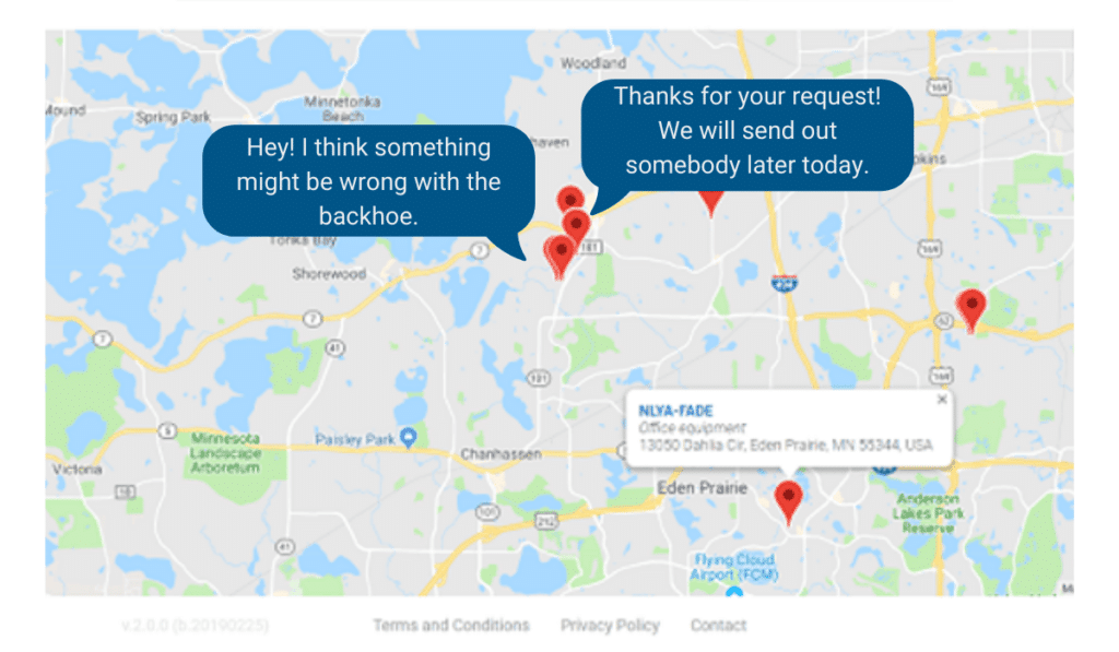 GoCodes Asset Tracking dashboard