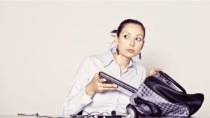 stealing office supplies