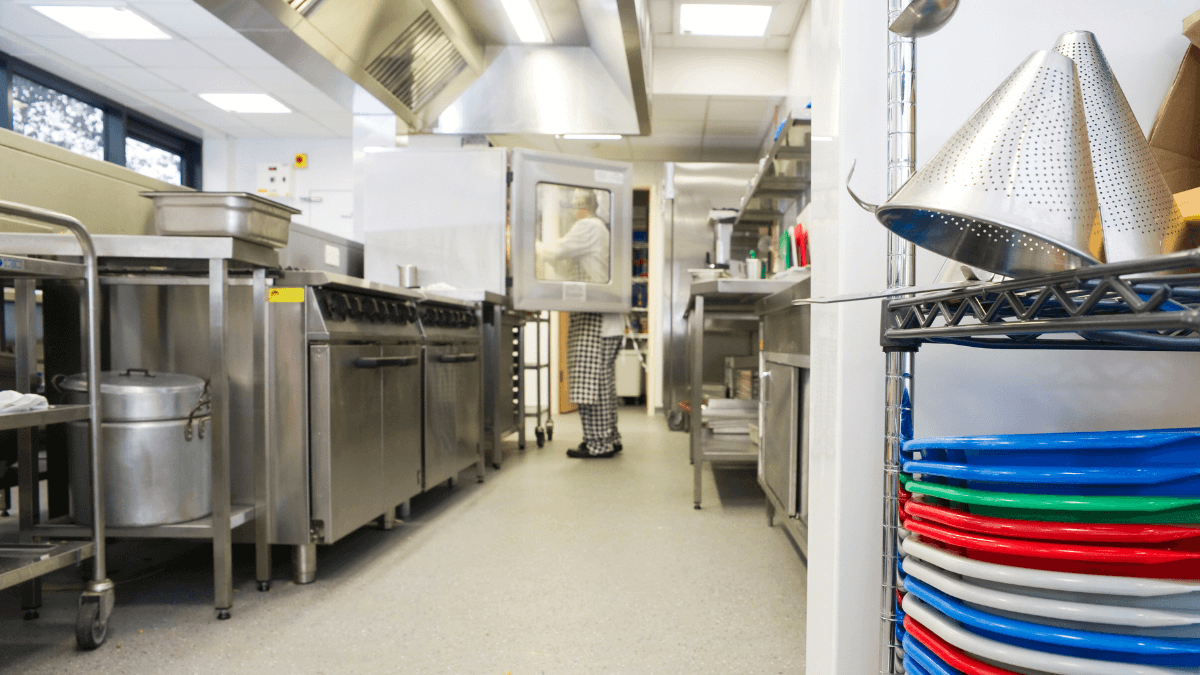 school kitchen equipment