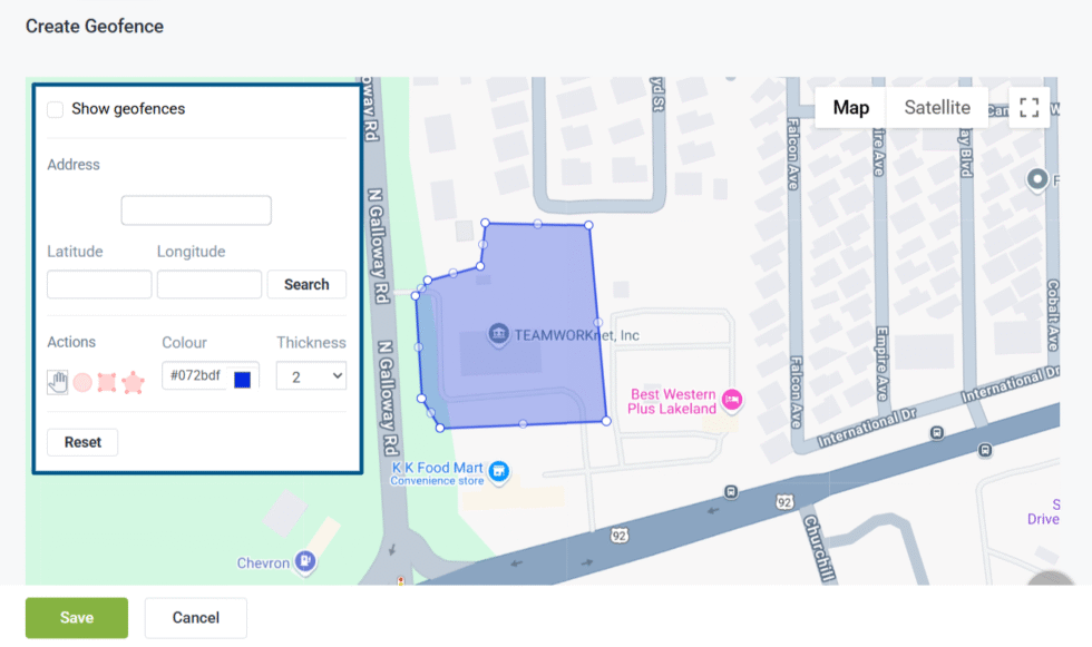 GoCodes Asset Tracking dashboard