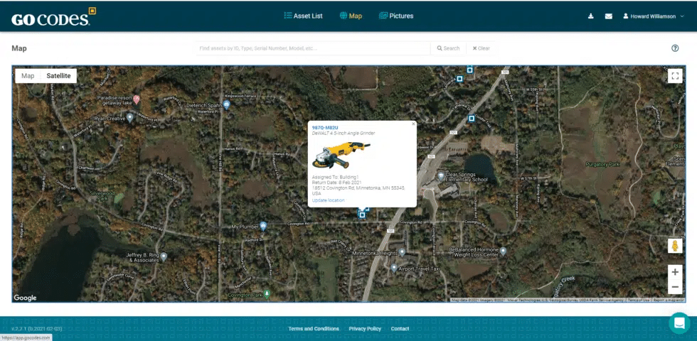 GoCodes Asset Tracking screenshot