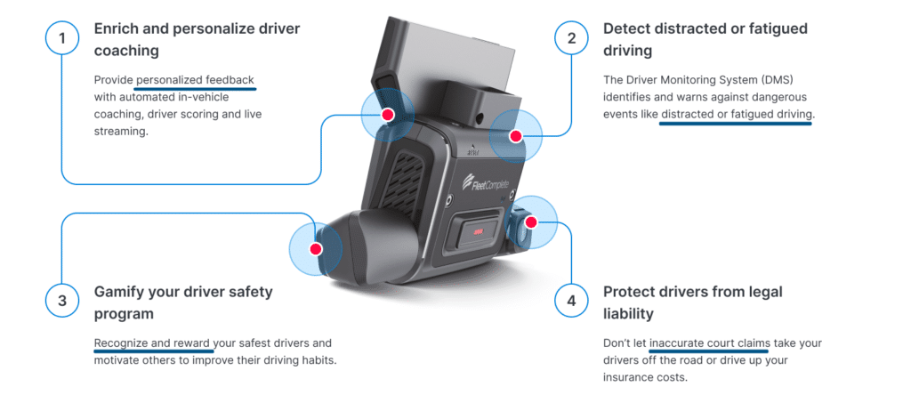 Fleet Complete dashboard