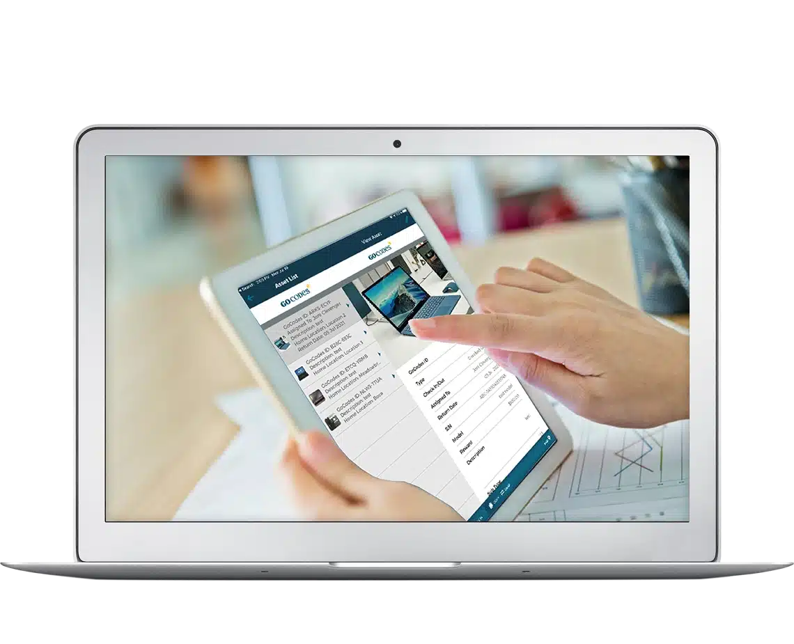 higher education inventory management software product screenshot