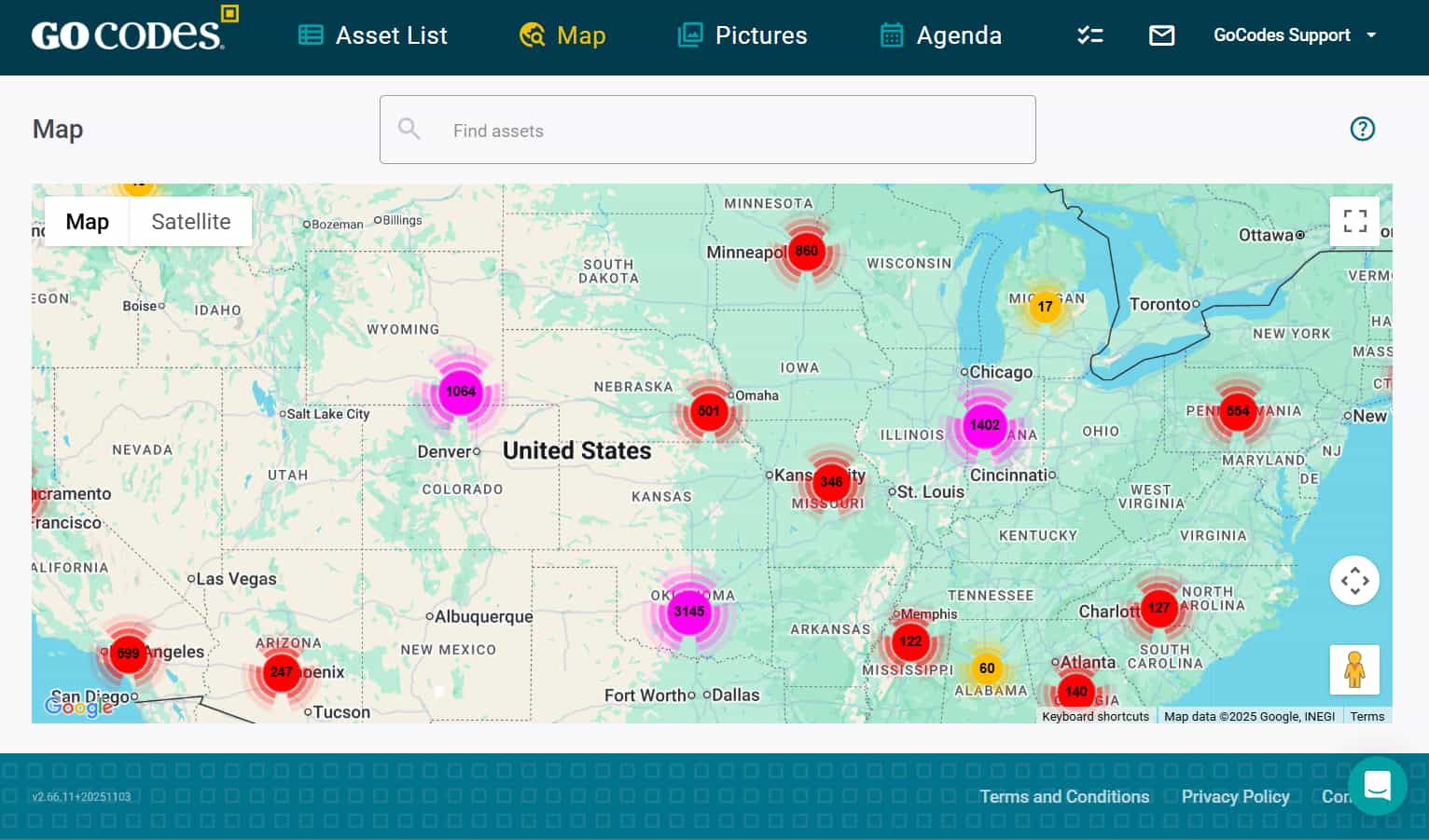Computer Map View Lots of Assets 1